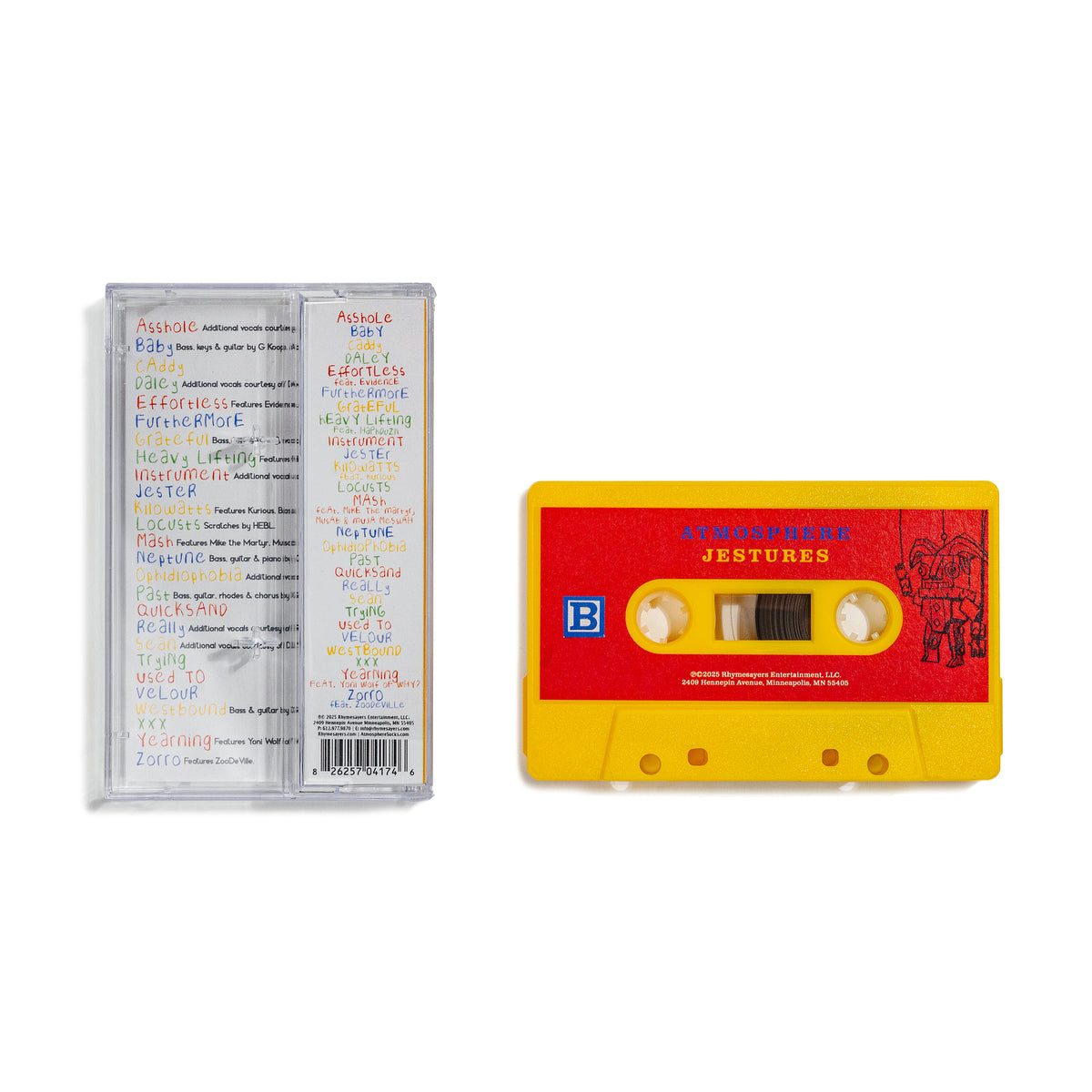 Atmosphere - Jestures (Cassette)
