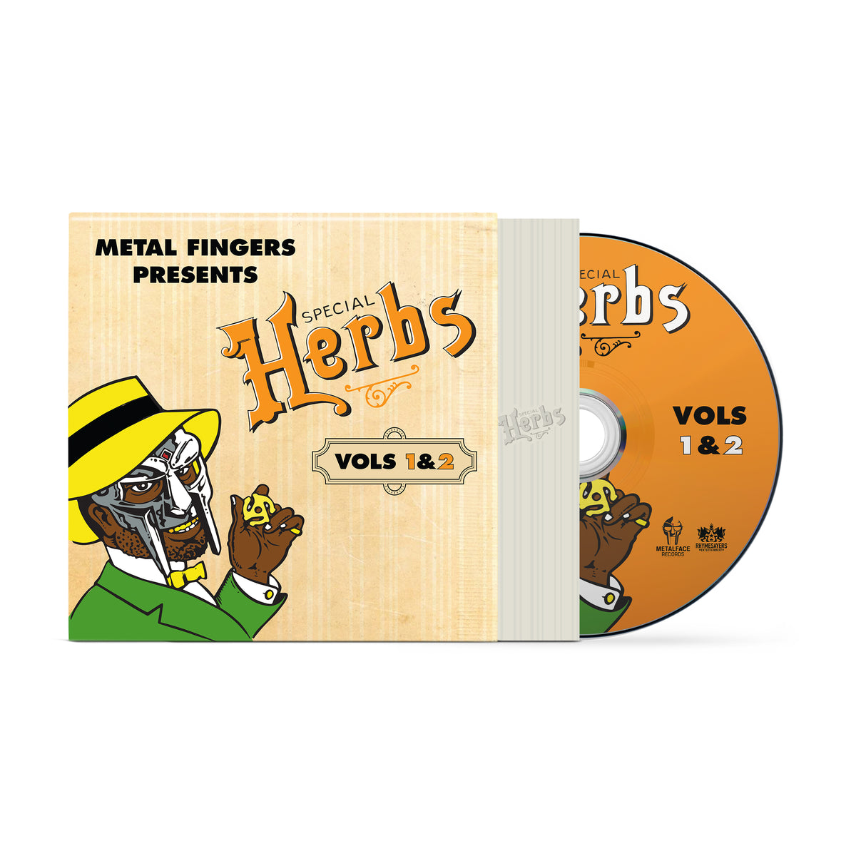 MF DOOM - Metal Fingers Presents: Special Herbs Vol. 1 & 2 (CD)