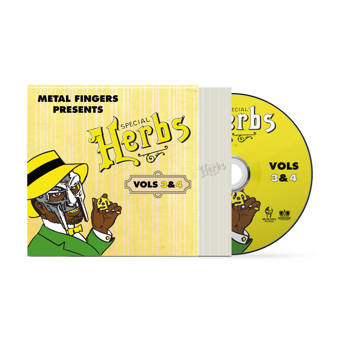 MF DOOM - Metal Fingers Presents: Special Herbs Vol. 3 & 4 (CD)