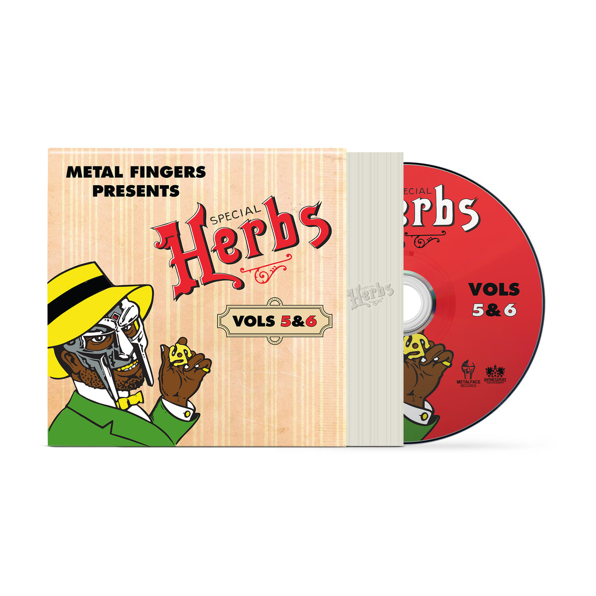 MF DOOM - Metal Fingers Presents: Special Herbs Vol. 5 & 6 (CD)