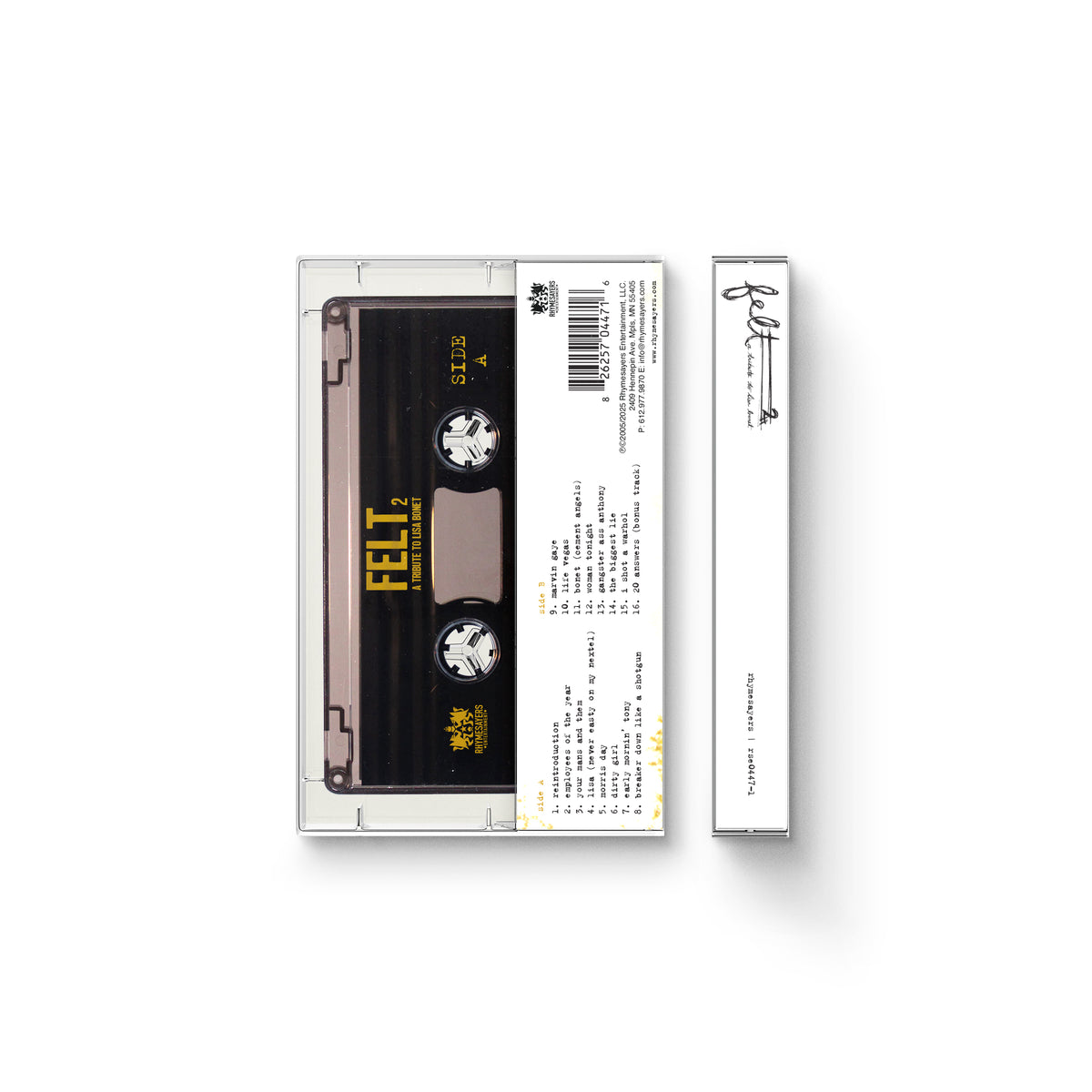 Felt - Felt 2: A Tribute To Lisa Bonet (Cassette)