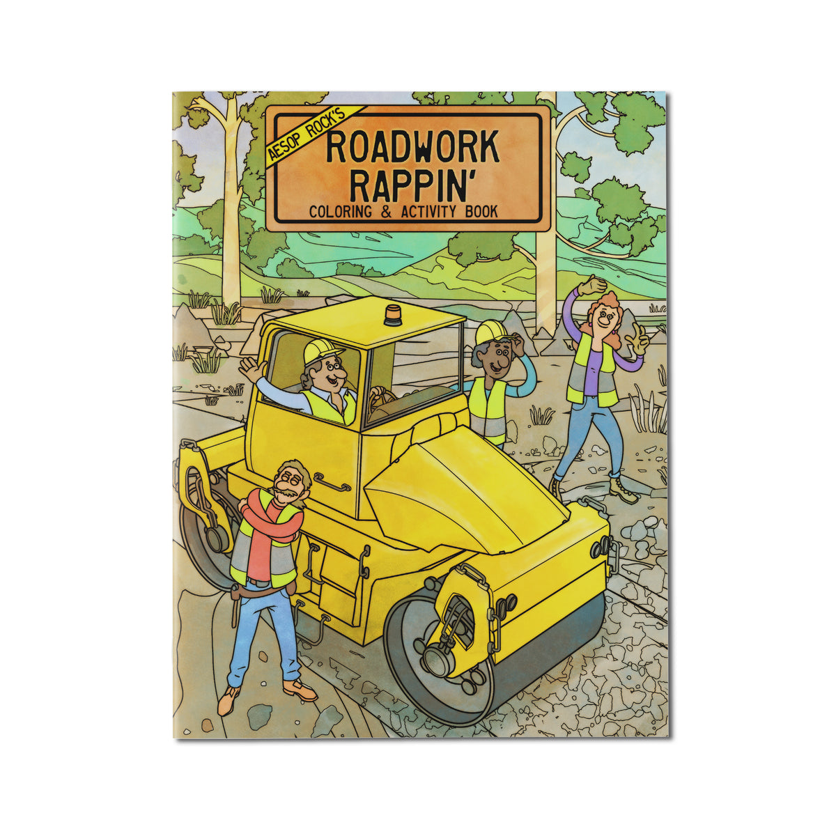 Aesop Rock - Roadwork Rappin' Coloring & Activity Book