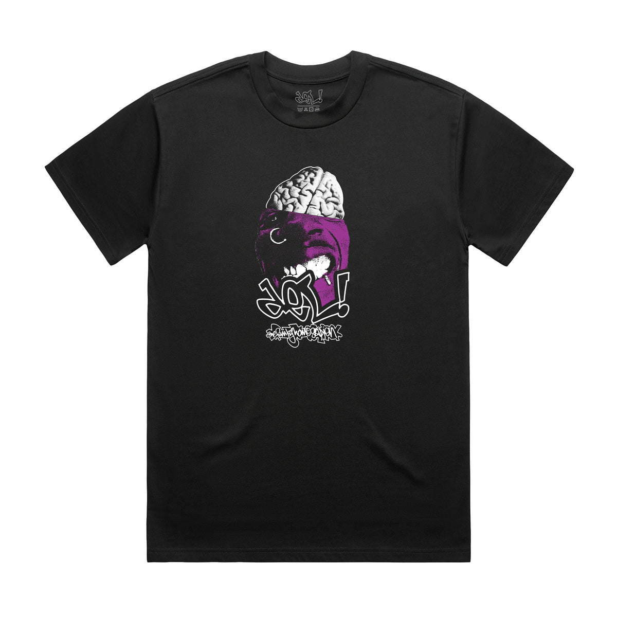 Del - Both Sides Of The Brain Shirt (Black)