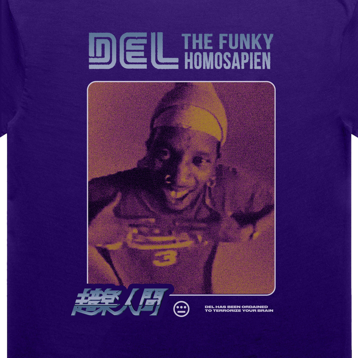 Del - Kanji Shirt (Plum)