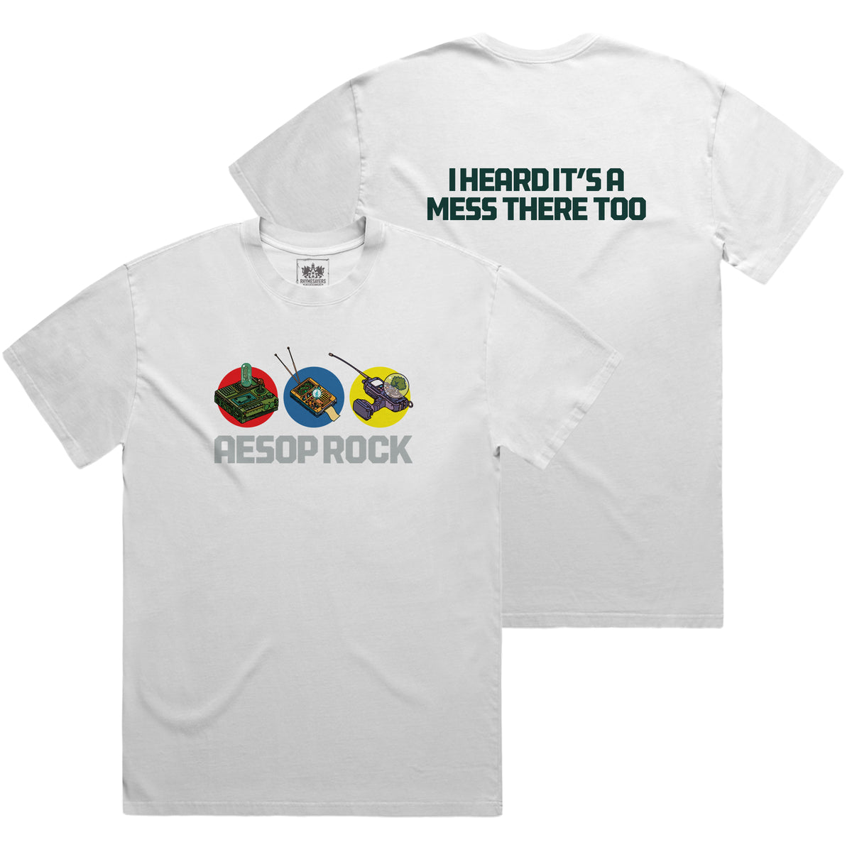 Aesop Rock - “Devices” Shirt (White)