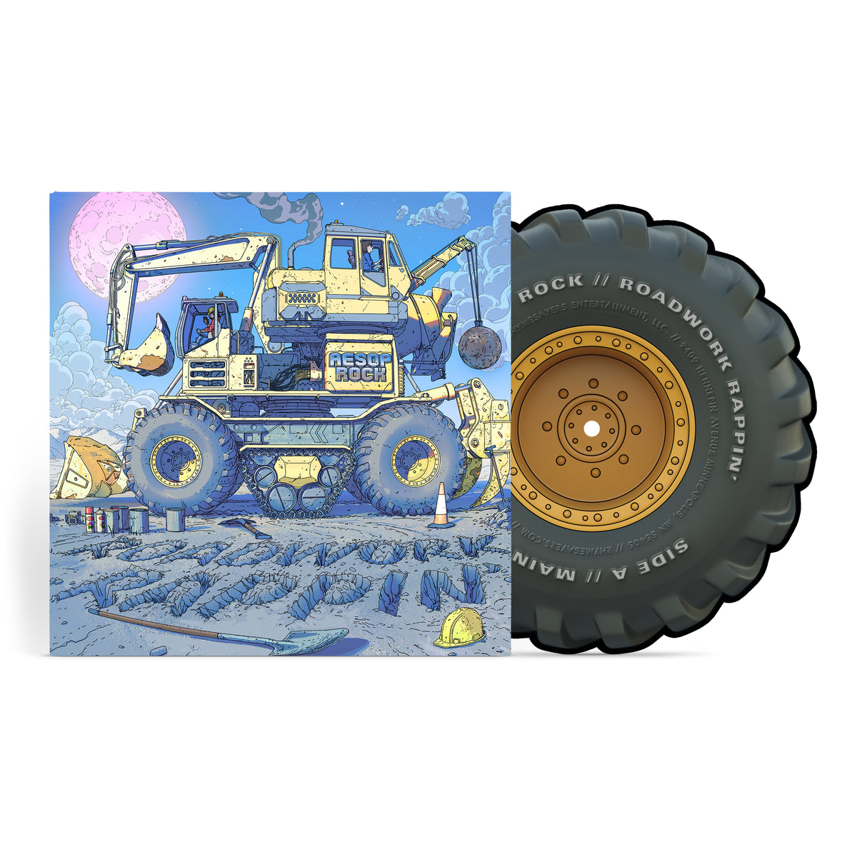 Aesop Rock - Roadwork Rappin' (Die-Cut Picture Disc 7" Vinyl)