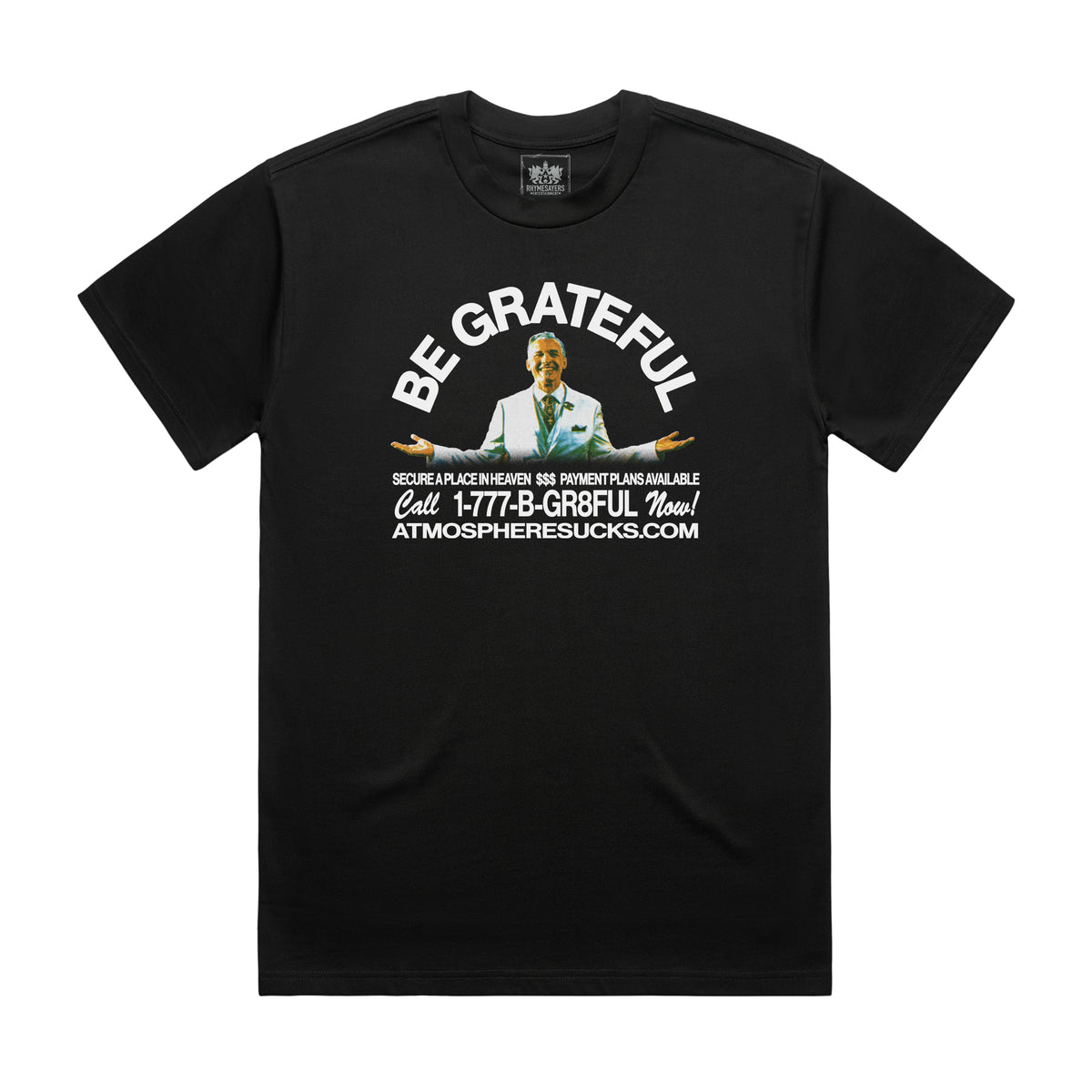 ATMOSPHERE - GRATEFUL SHIRT (LIMITED EDITION) (BLACK)