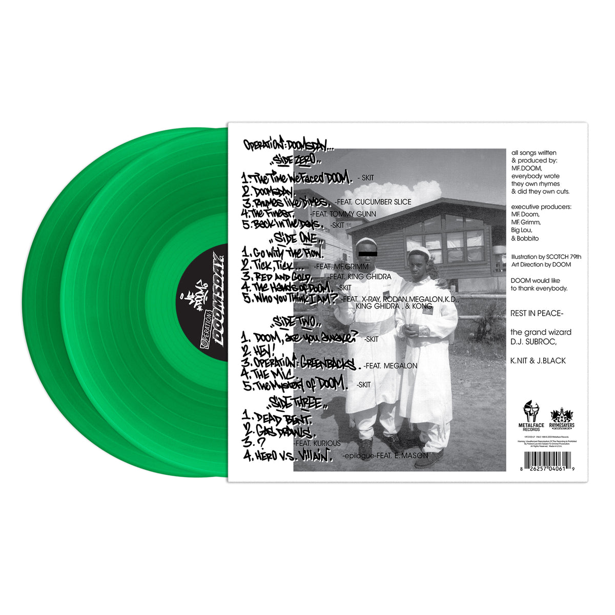 MF DOOM - OPERATION: DOOMSDAY (25TH ANNIVERSARY SKETCH EDITION) VINYL