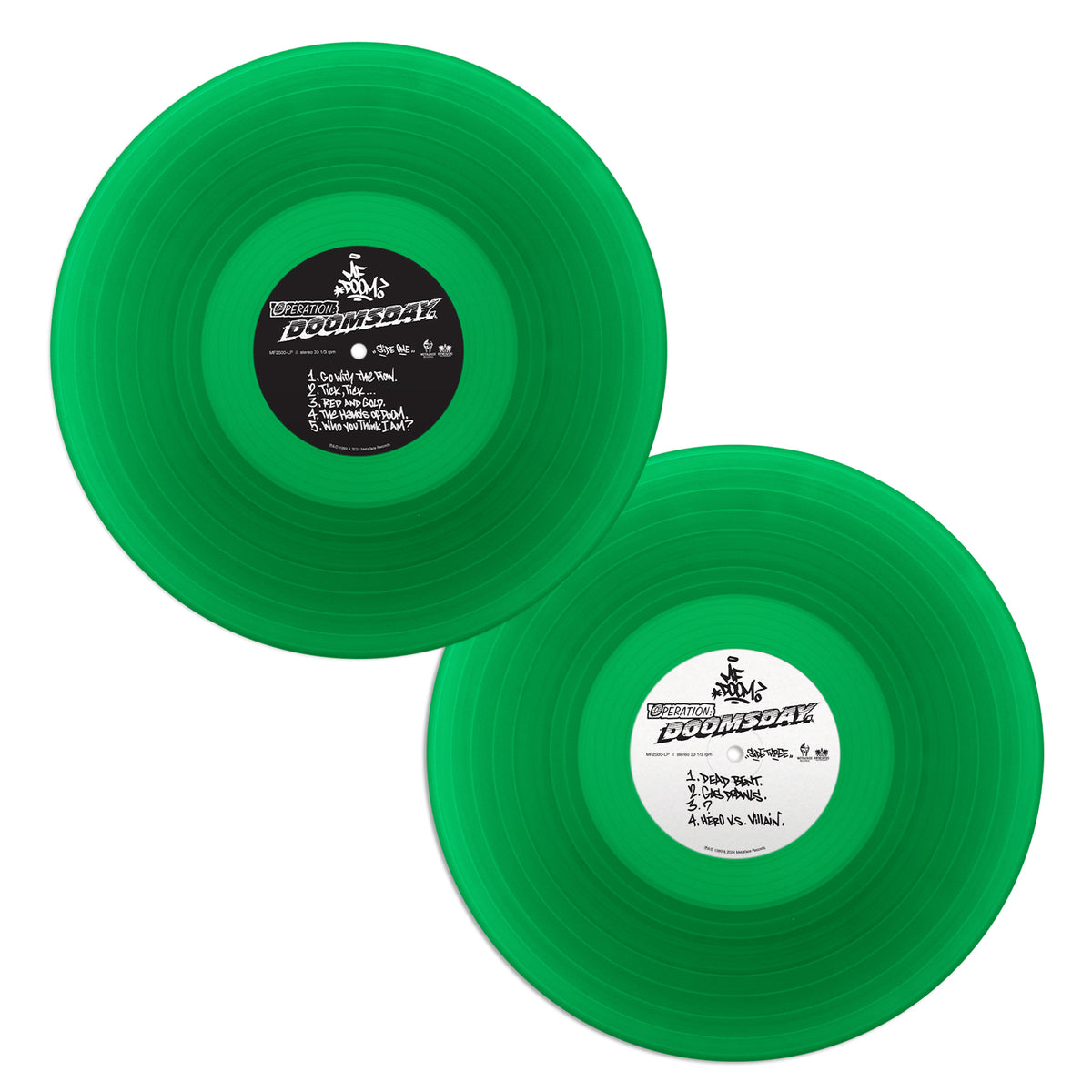 MF DOOM - OPERATION: DOOMSDAY (25TH ANNIVERSARY SKETCH EDITION) VINYL