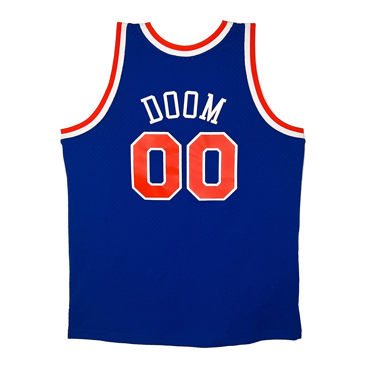 DOOMSDAY 2025: Mitchell & Ness Knicks Jersey - Blue