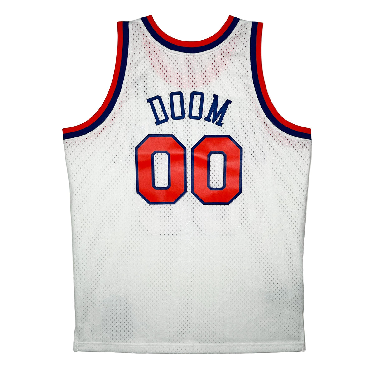 DOOMSDAY 2025: Mitchell & Ness Knicks Jersey - White
