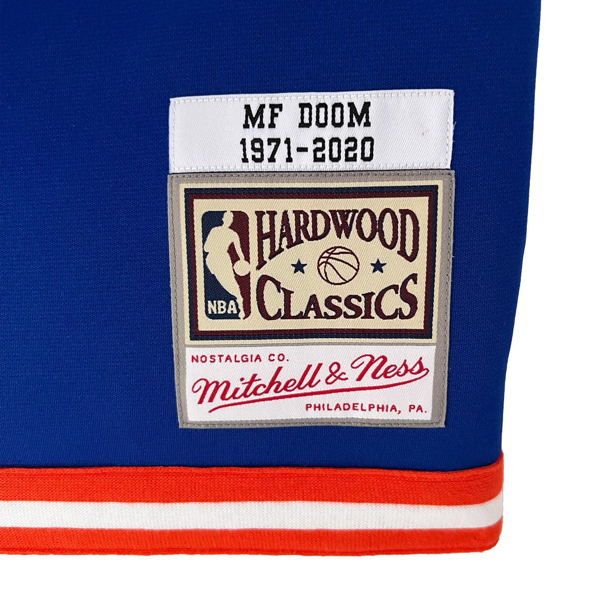 DOOMSDAY 2025: Mitchell & Ness Knicks Shooting Shirt - Blue