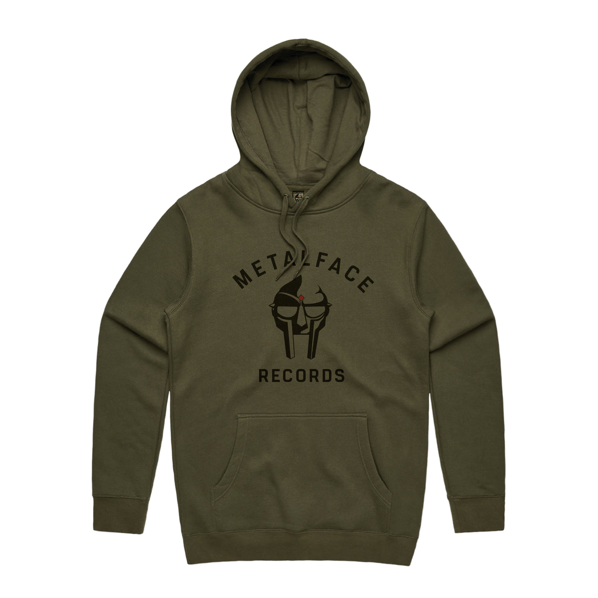 Metalface Records Hoodie - Army