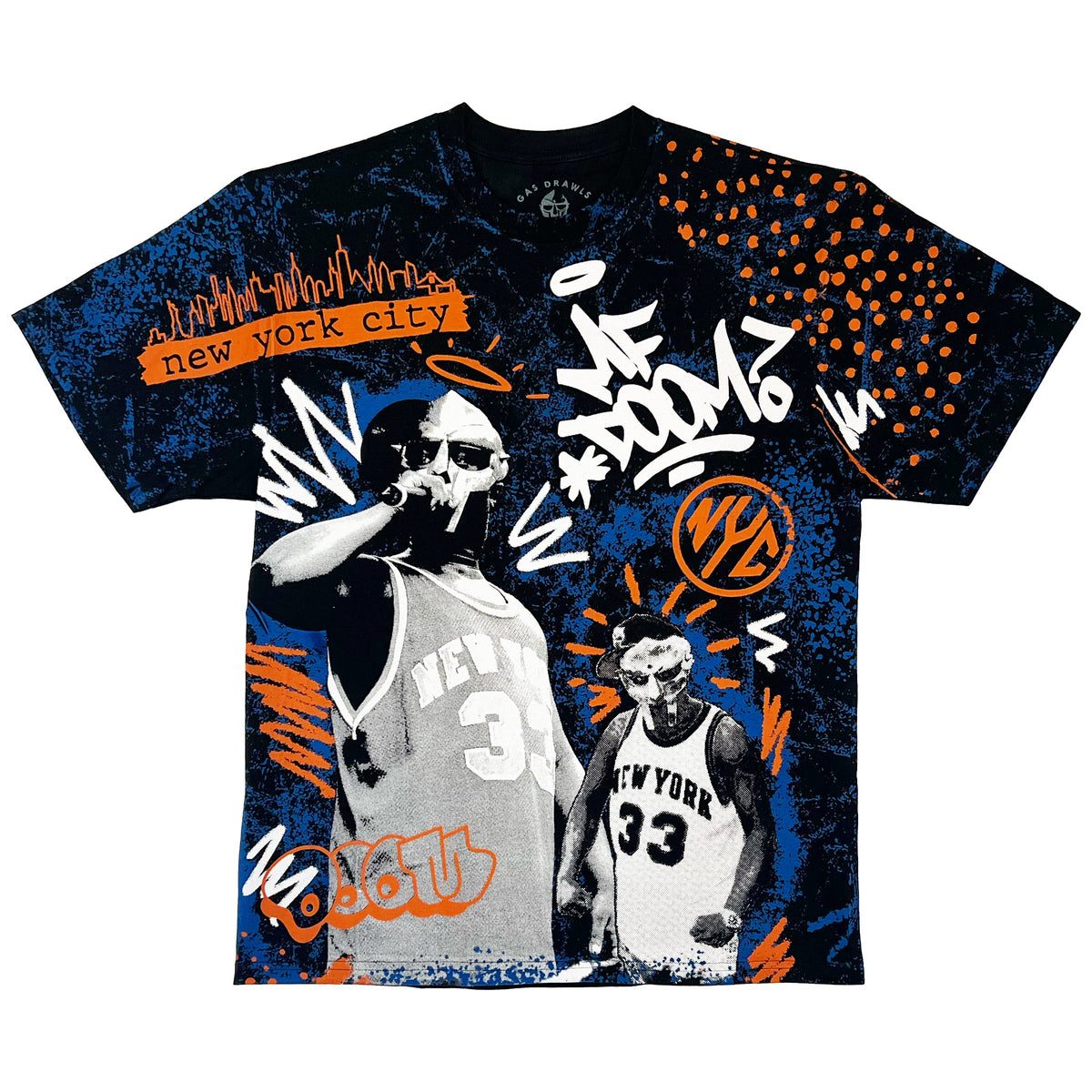 DOOMSDAY 2025: NYC Oversize Print Shirt