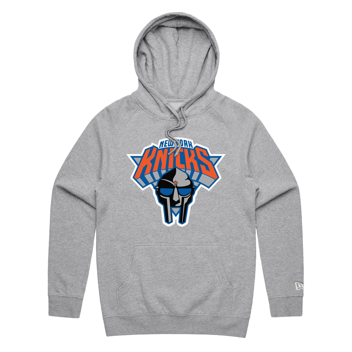 DOOMSDAY 2025: New Era Knicks Hoodie - Heather Gray