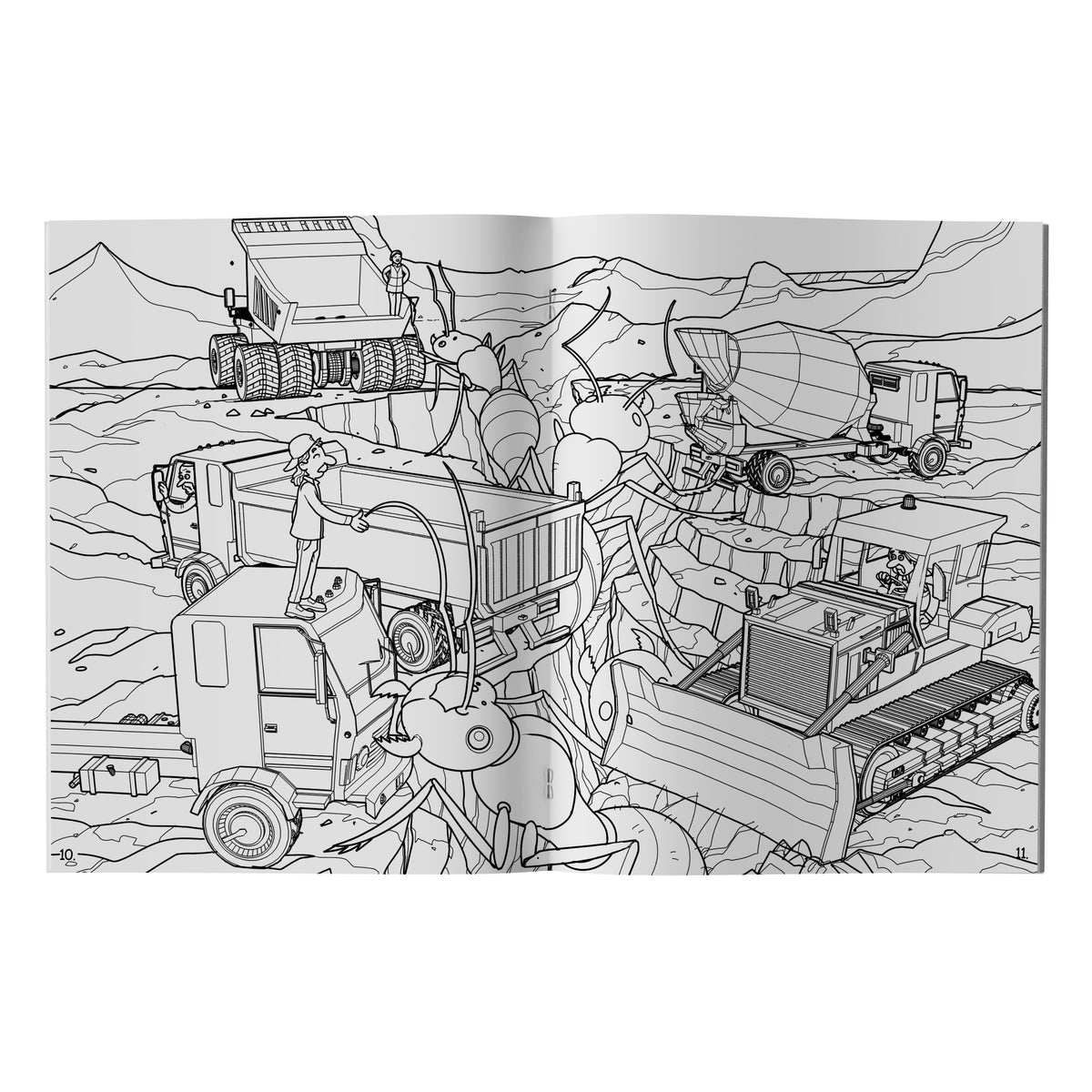 Aesop Rock - Roadwork Rappin' Coloring & Activity Book