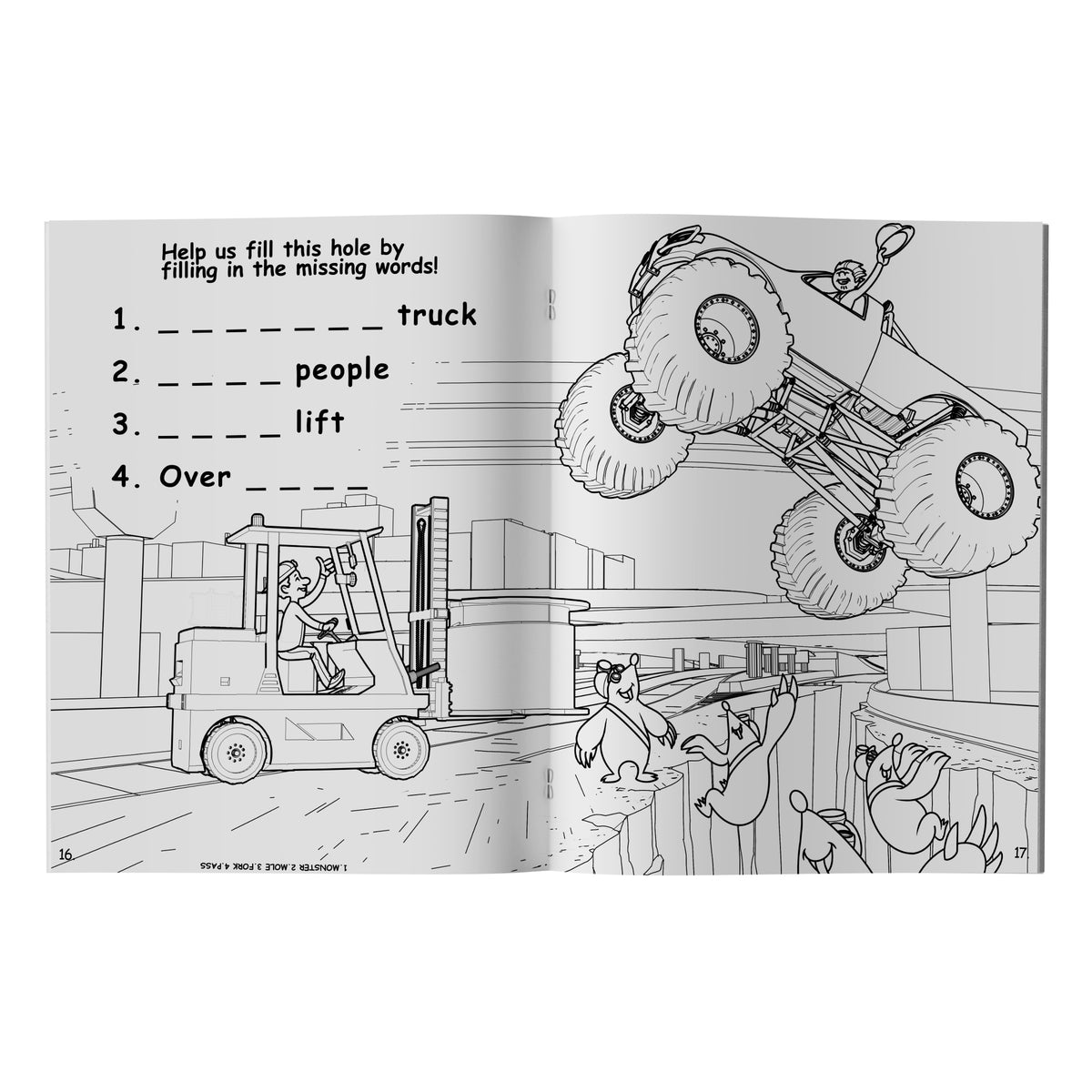 Aesop Rock - Roadwork Rappin' Coloring & Activity Book