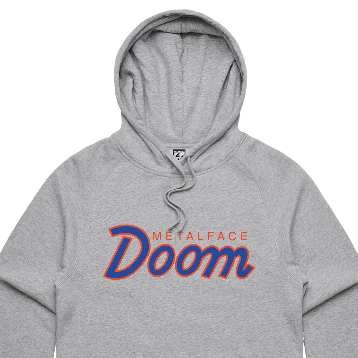 DOOMSDAY 2025: Retro Script Hoodie - Heather Gray