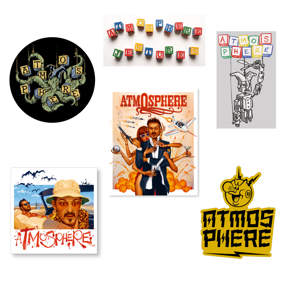 Atmosphere - Jestures Sticker Pack