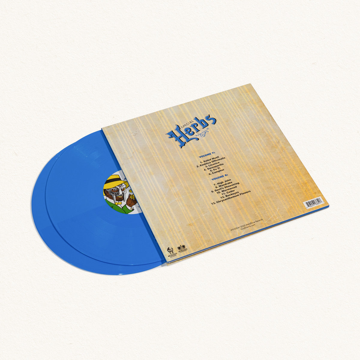 MF DOOM - Metal Fingers Presents: Special Herbs Vol. 7 & 8 (Vinyl)