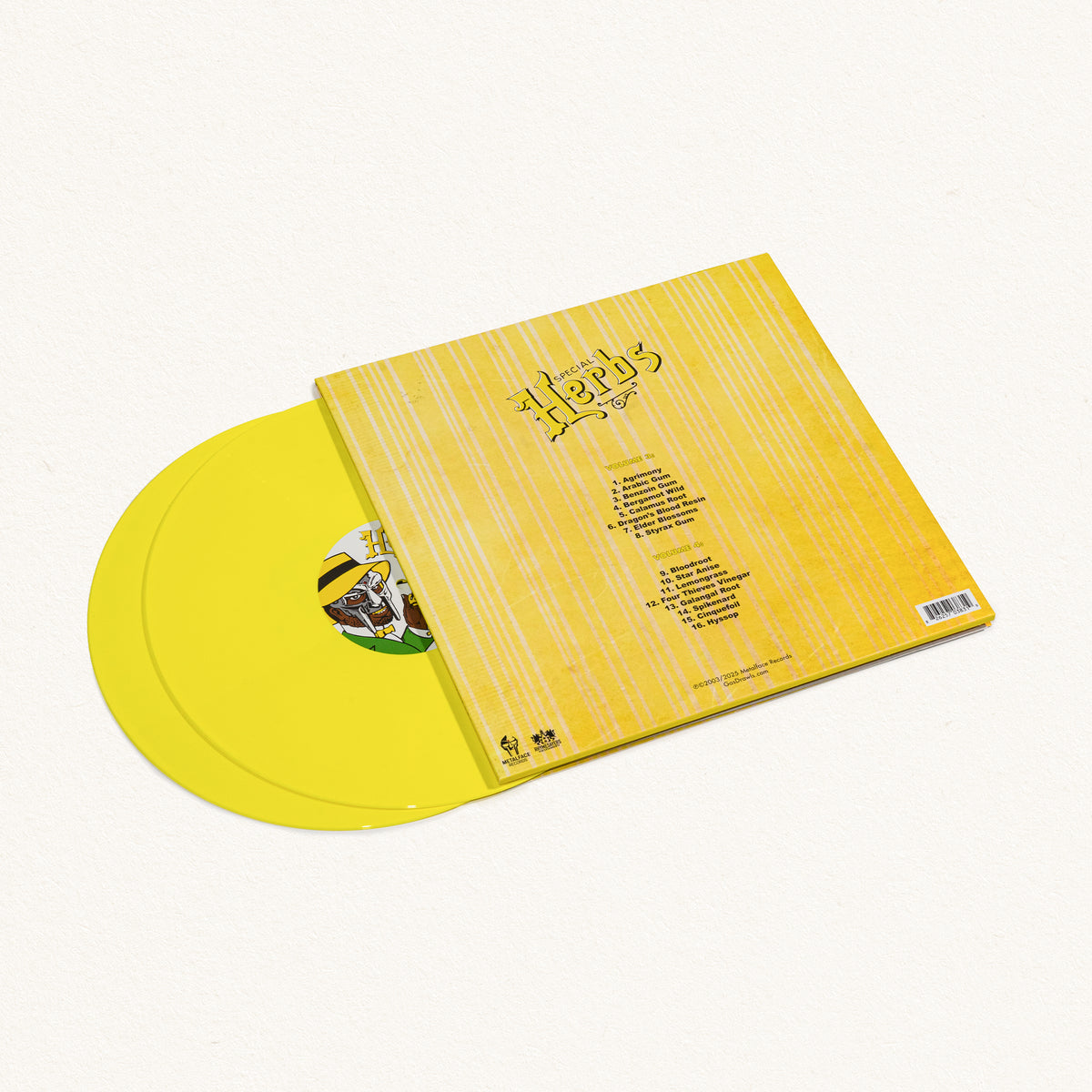 MF DOOM - Metal Fingers Presents: Special Herbs Vol. 3 & 4 (Vinyl)