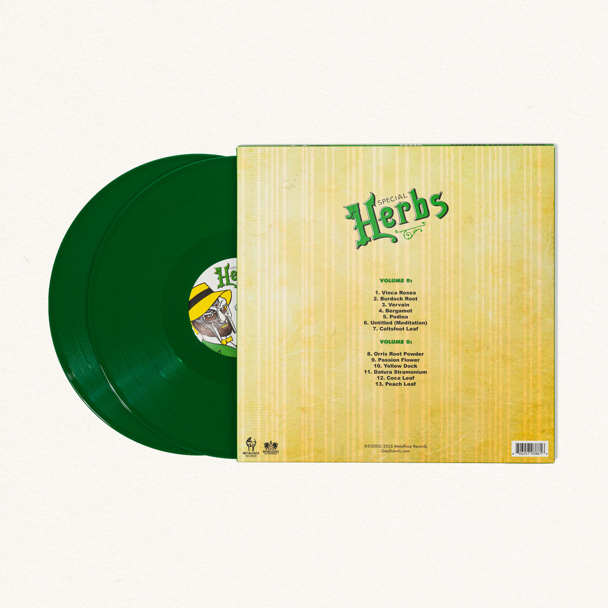 MF DOOM - Metal Fingers Presents: Special Herbs Vol. 9 & 0 (Vinyl)