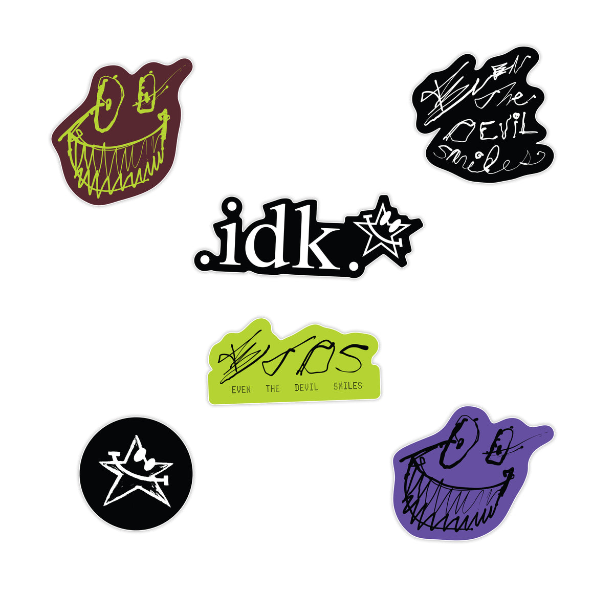 .idk. - E.T.D.S. Freestar Sticker Pack