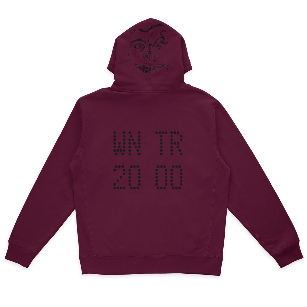 .idk. - E.T.D.S. Winter 1999 Hoodie (Maroon)