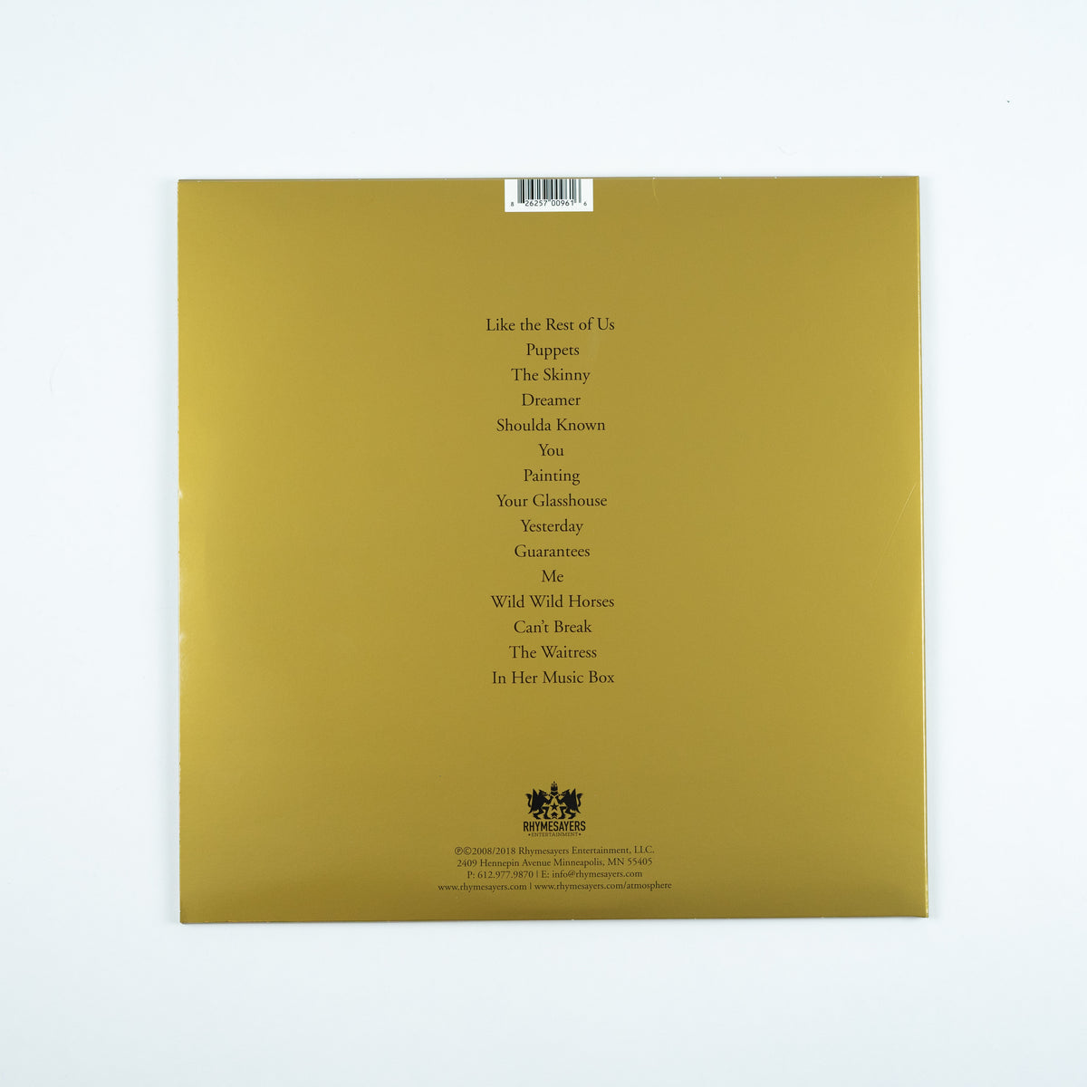 Atmosphere - When Life Gives You Lemons, You Paint That Shit Gold (Vinyl)