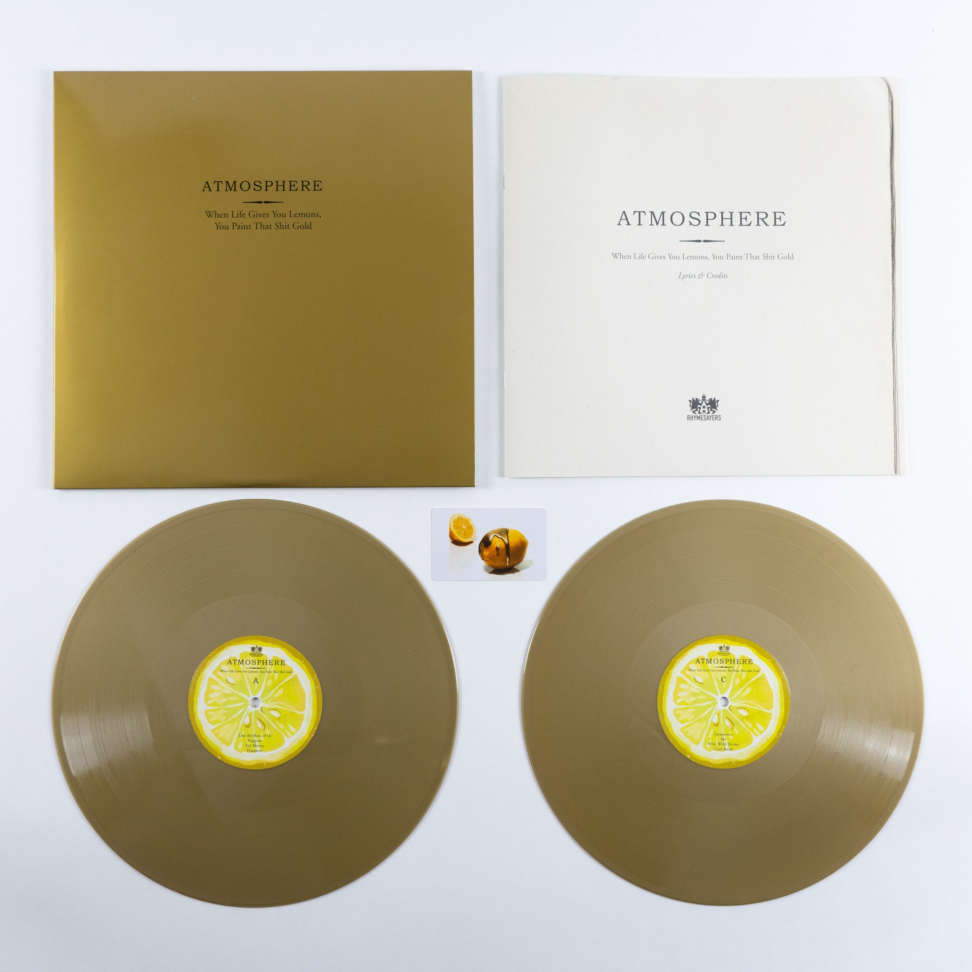 Atmosphere - When Life Gives You Lemons, You Paint That Shit Gold (10 Year Anniversary) Standard Vinyl
