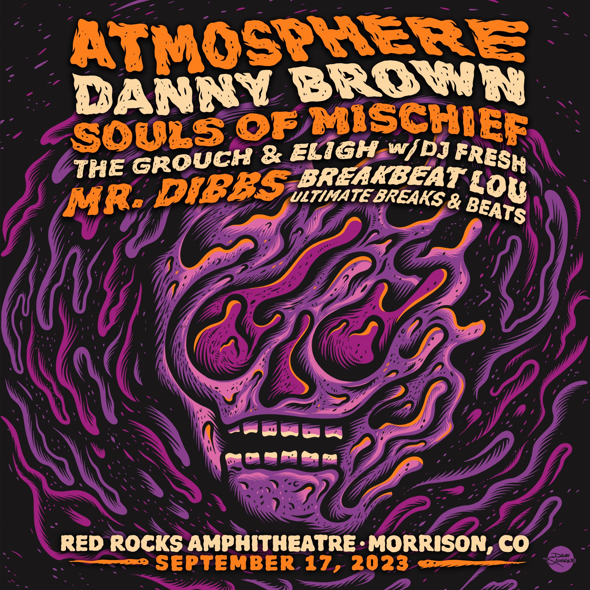 Just Announced! Atmosphere Headlines Red Rocks on September 17th!