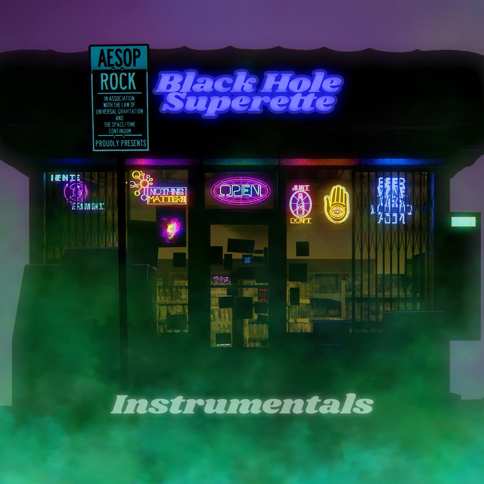 Aesop Rock - Black Hole Superette (Instrumentals) - Out now!