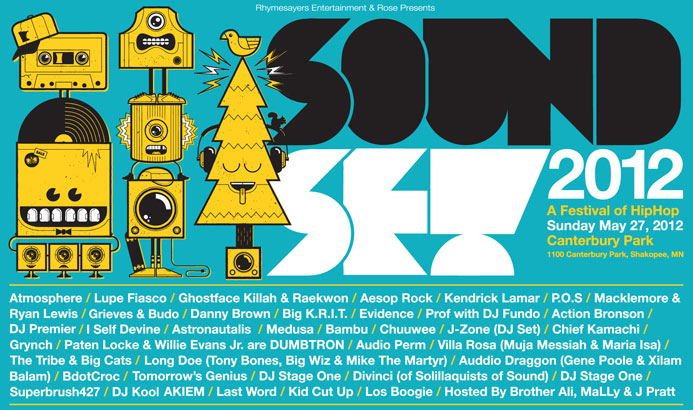 Soundset 2012 Lineup Announced - Rhymesayers Entertainment