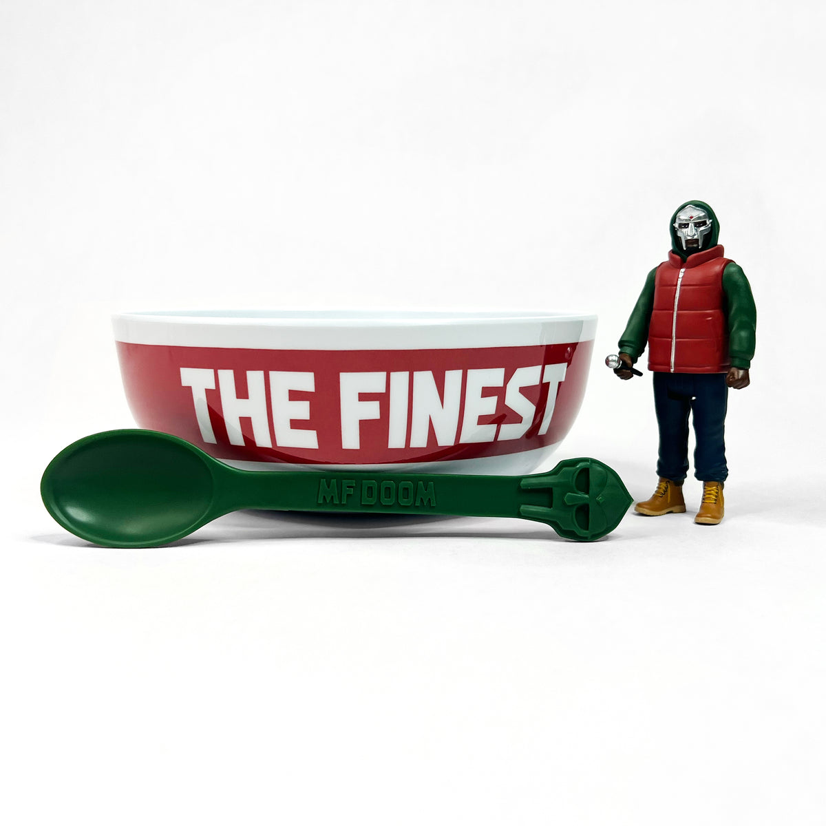 MF DOOM X SUPER7 - MM..FOOD REACTION FIGURE & CEREAL BOWL