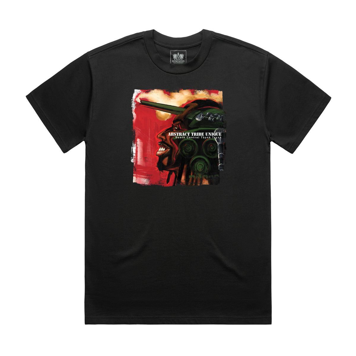 Abstract Tribe Unique -  Thynk Taynk T-Shirt (Black)