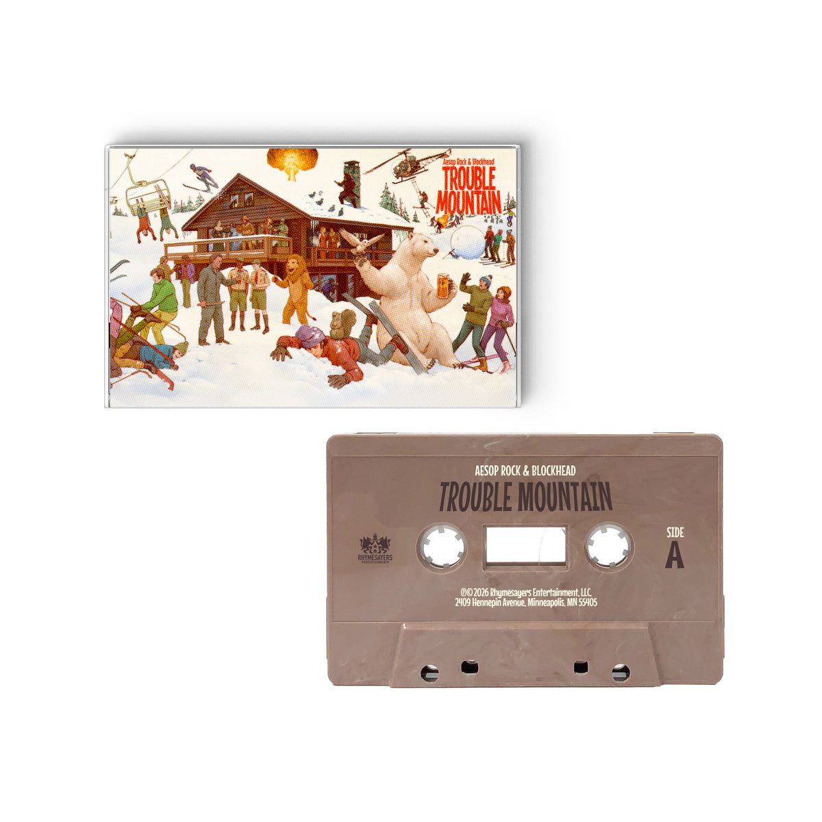 Aesop Rock x Blockhead - Trouble Mountain (Cassette)