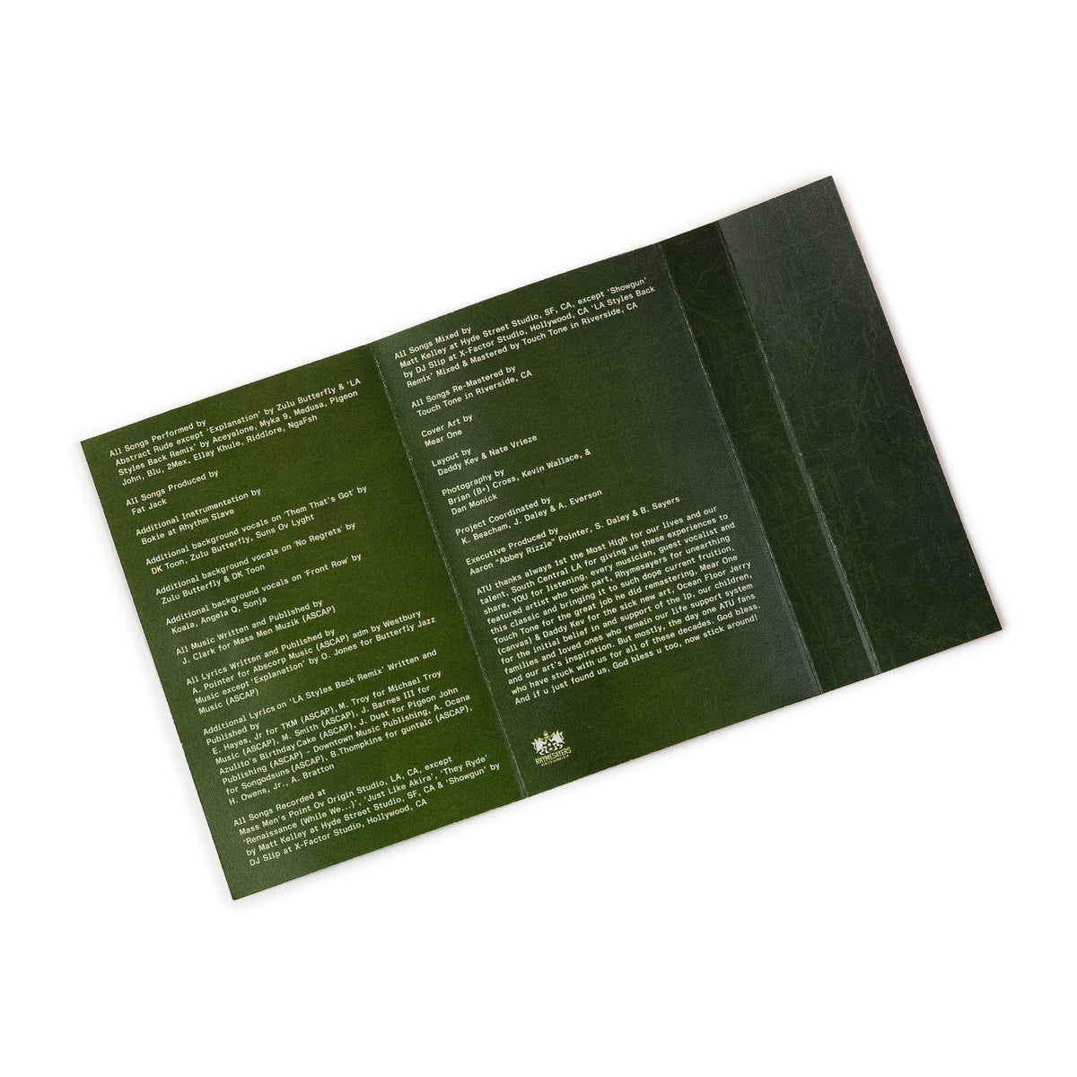 Abstract Tribe Unique - South Central Thynk Taynk (Cassette)