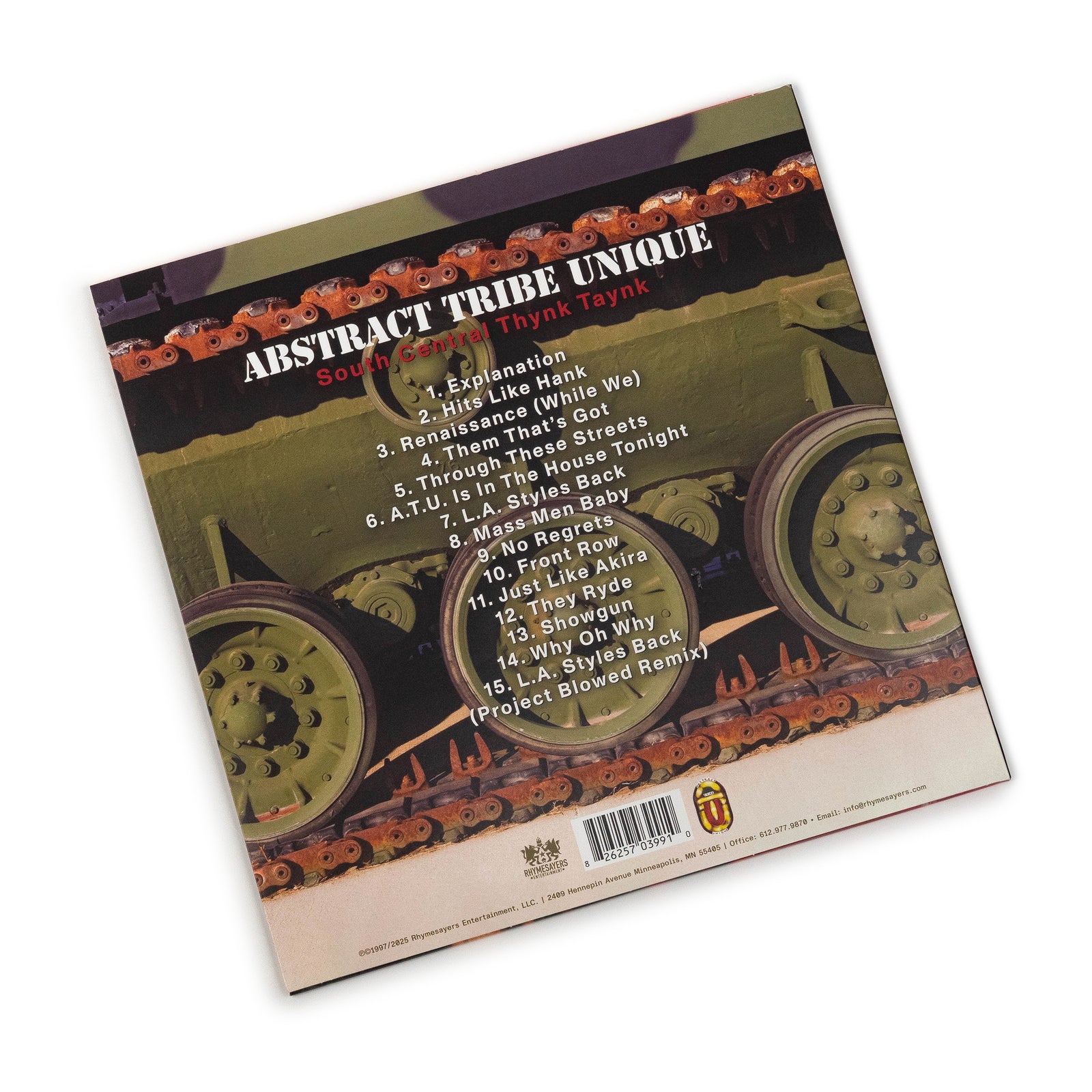 Abstract Tribe Unique - South Central Thynk Taynk (Vinyl)