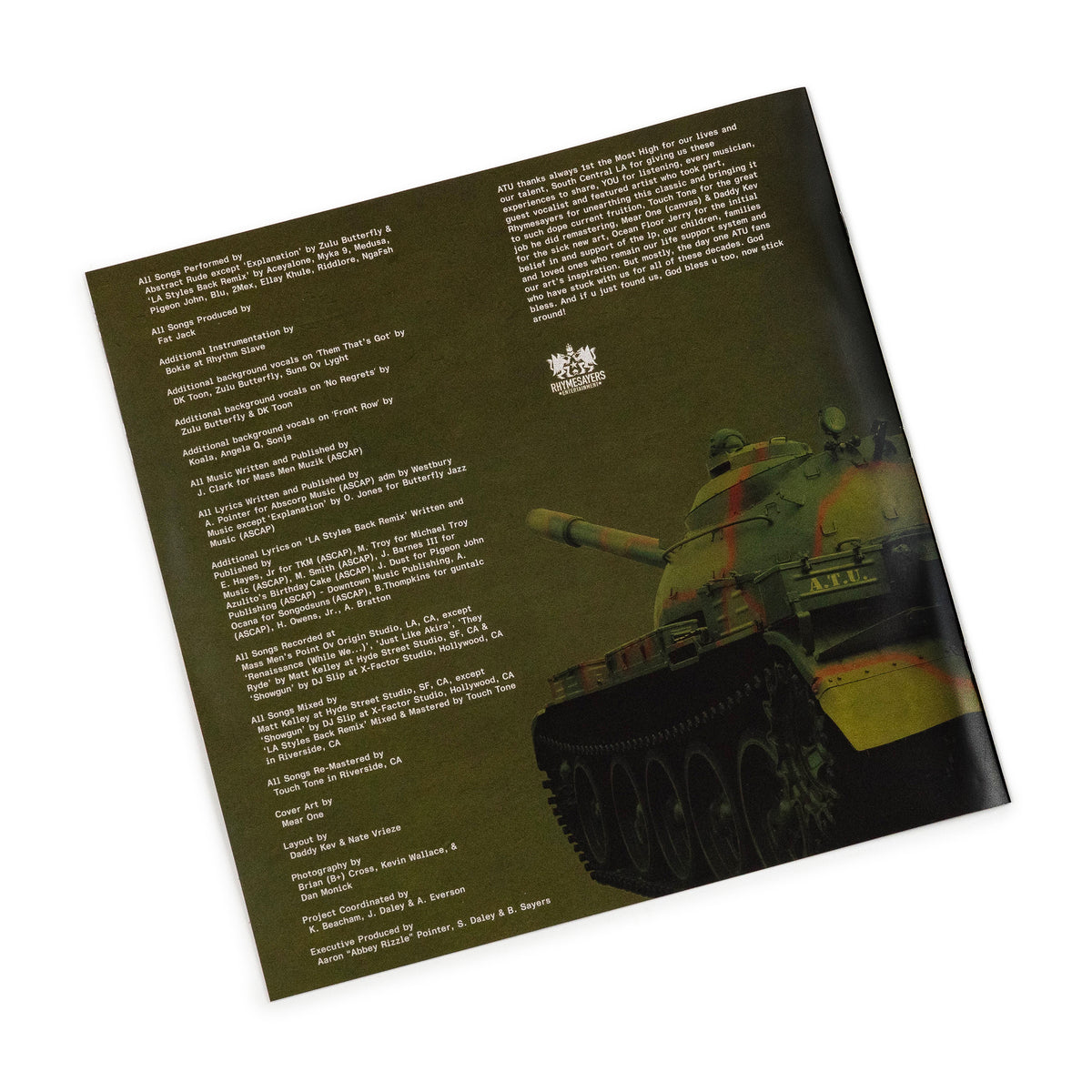 Abstract Tribe Unique - South Central Thynk Taynk (Vinyl)