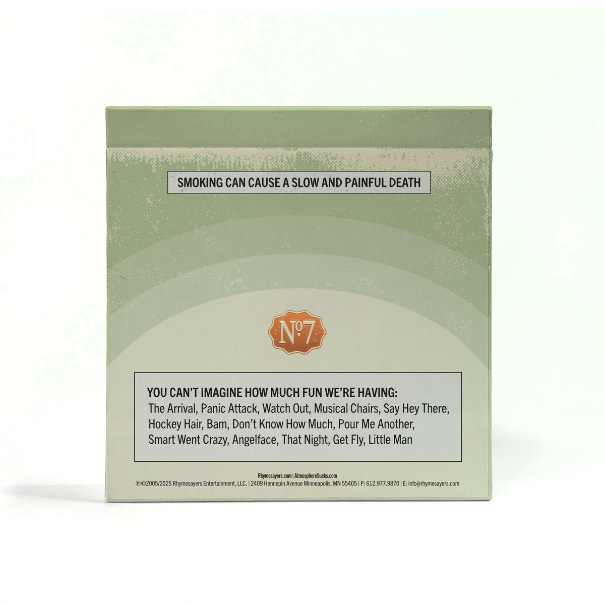 Atmosphere - You Can&#39;t Imagine How Much Fun We&#39;re Having (20th Anniversary Edition) 7&quot; Boxset