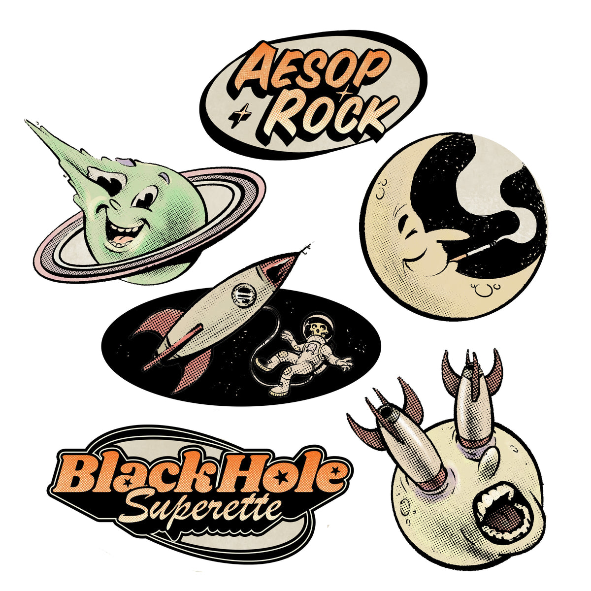 Aesop Rock - Superette Sticker Pack