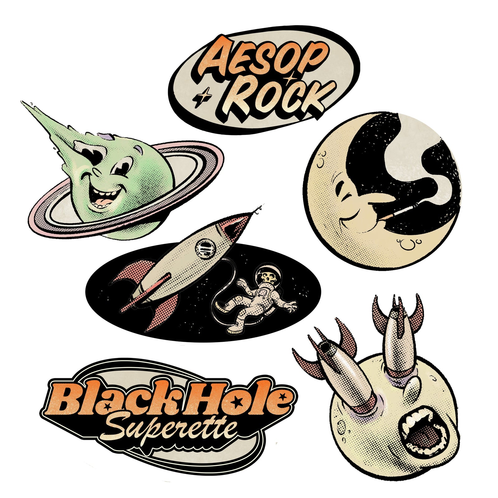 Aesop Rock - Superette Sticker Pack