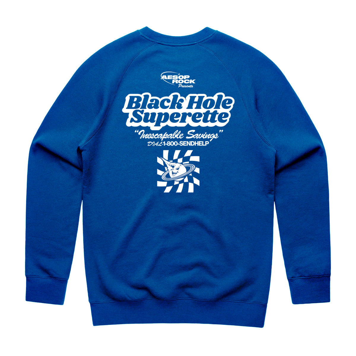 Aesop Rock - Superette Crewneck (Blue)