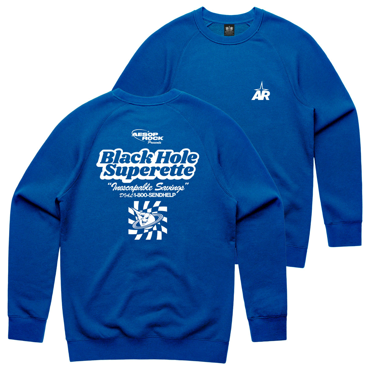 Aesop Rock - Superette Crewneck (Blue)