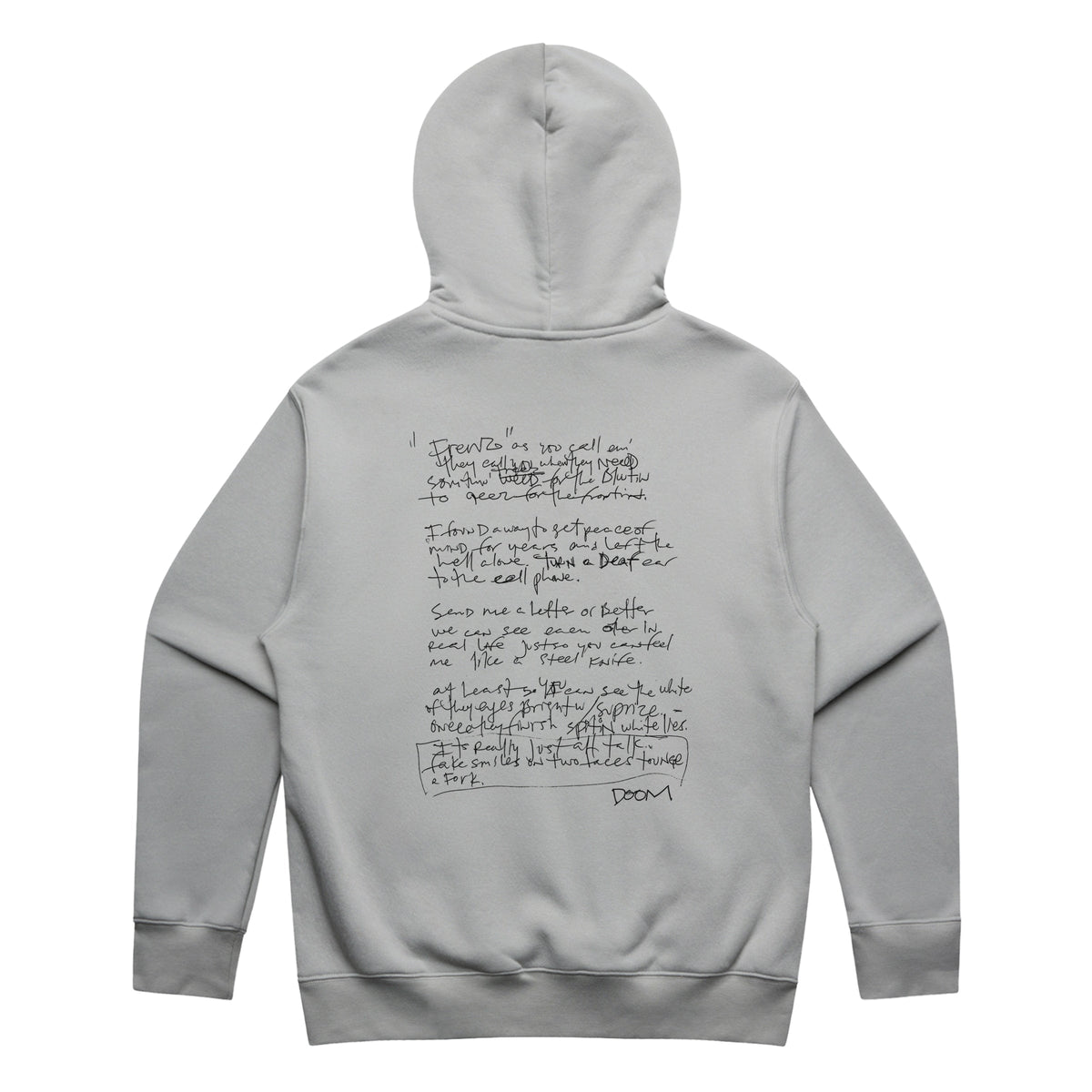 MF DOOM - The Note Books Hoodie (Storm)