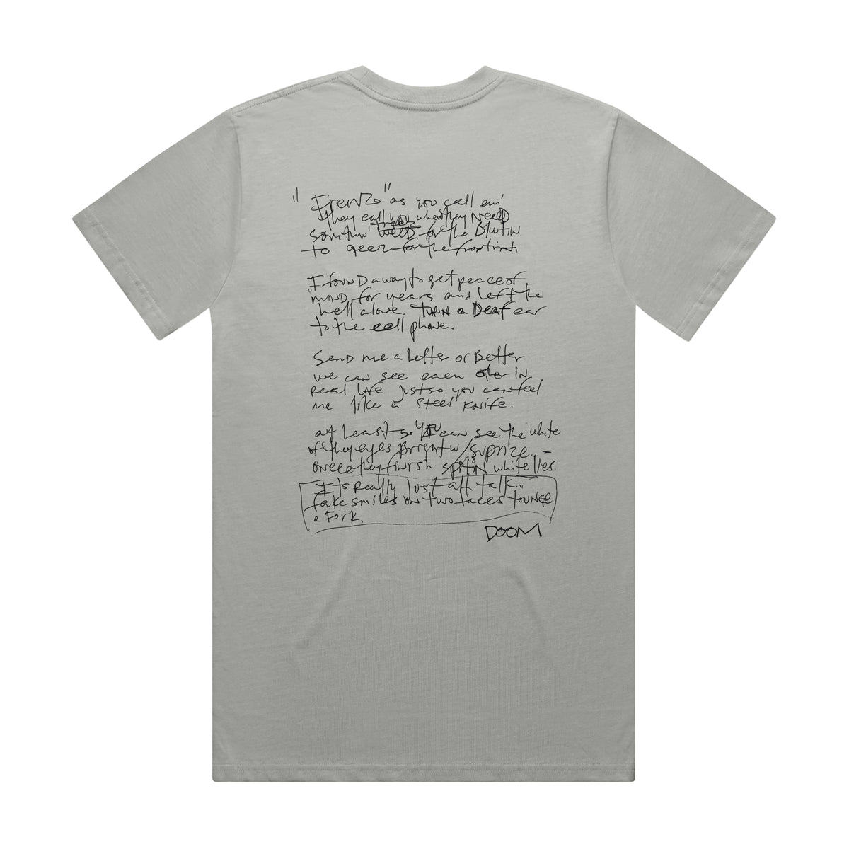 MF DOOM - The Note Books Shirt (Storm)
