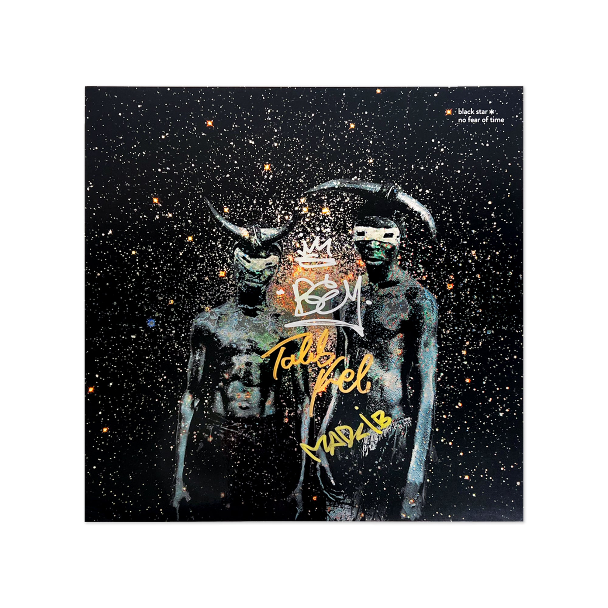 Black Star - No Fear of Time (Autographed Deluxe Vinyl Bundle)