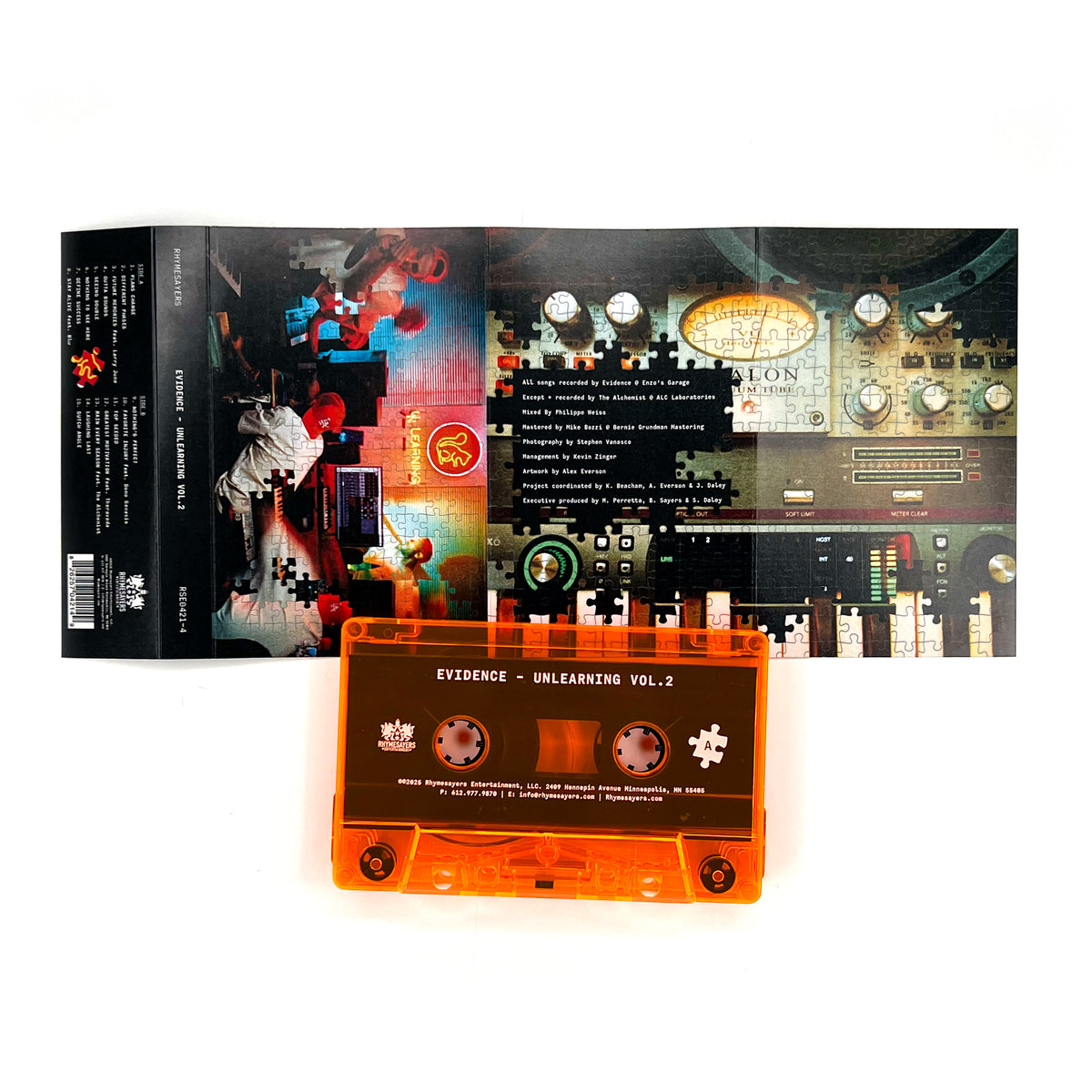 Evidence - Unlearning Vol. 2 (Cassette)