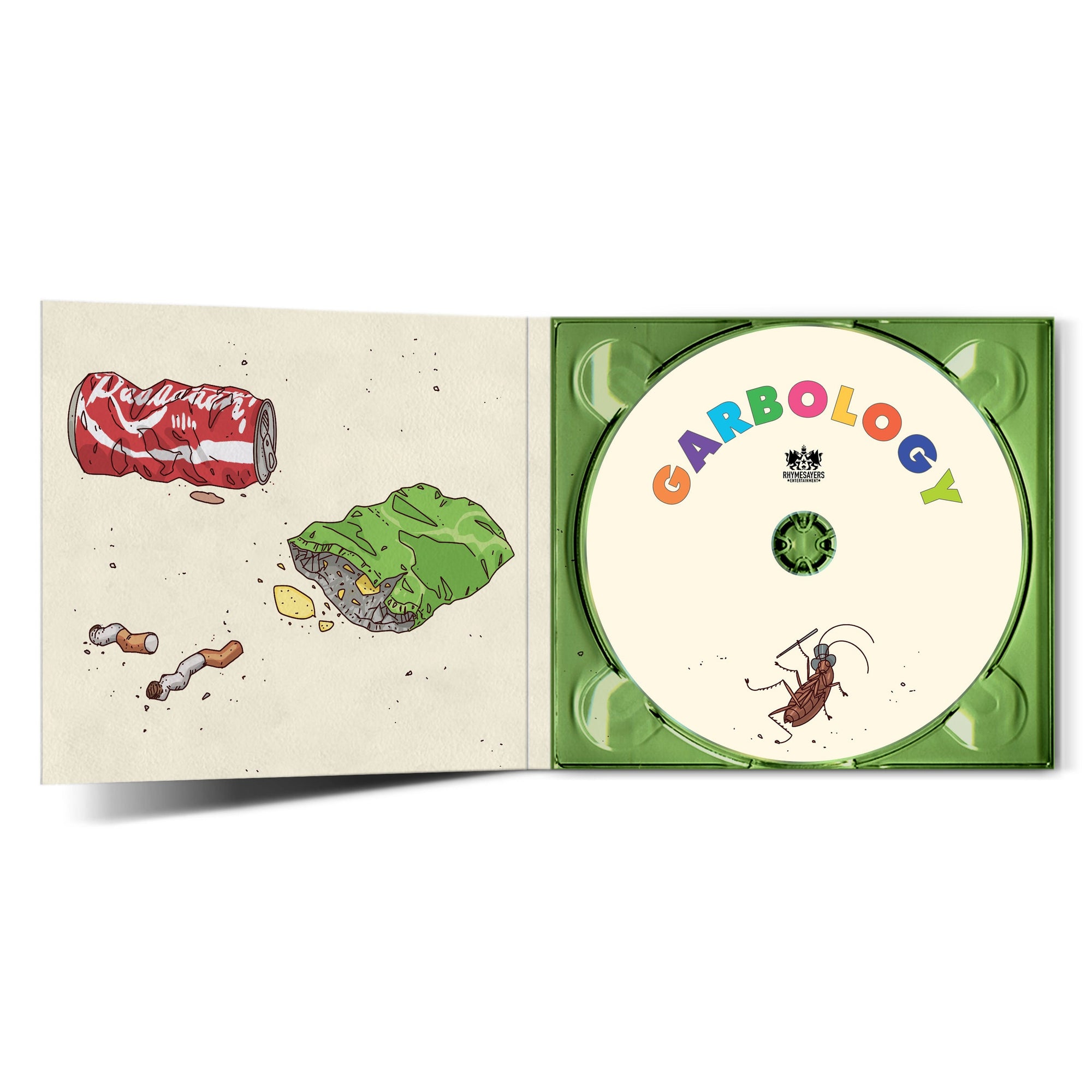 [DAMAGED] Aesop Rock x Blockhead - Garbology (CD)