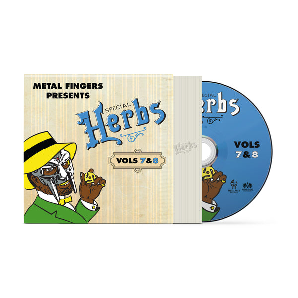 MF DOOM - Metal Fingers Presents: Special Herbs Vol. 7 & 8 (CD MF DOOM - Metal Fingers Presents: Special Herbs Vol. 7 & 8 (CD